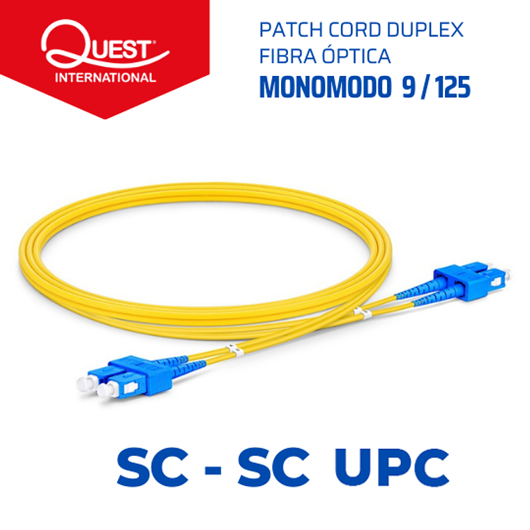 Patch Cords Duplex  Monomodo SC-SC 1