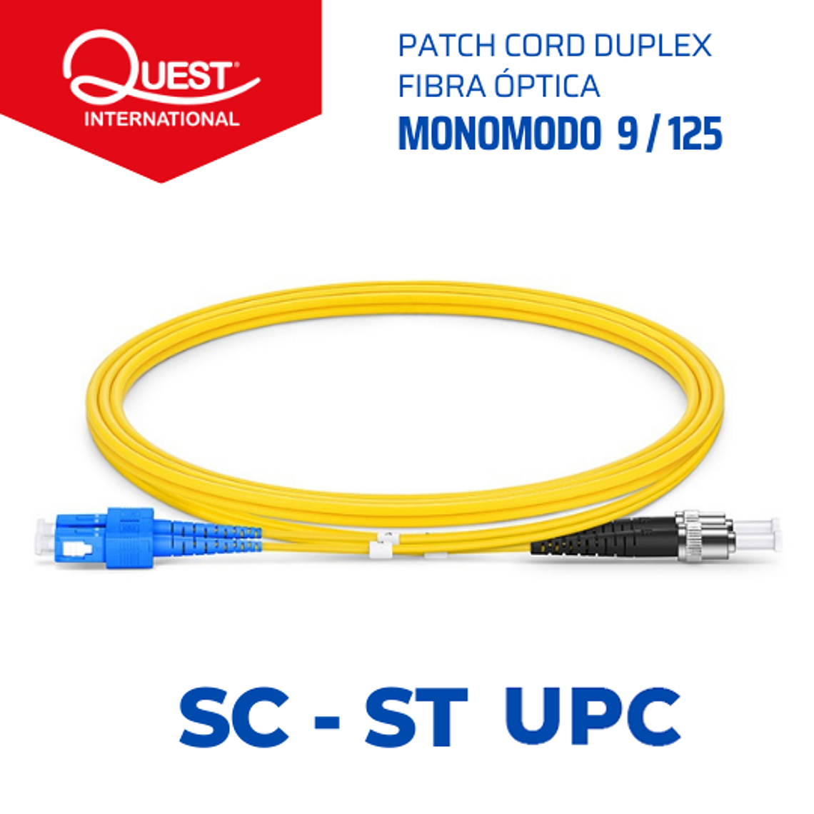 Patch Cords Duplex  Monomodo SC-ST 1
