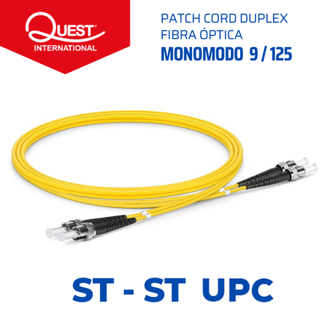 Patch Cords Duplex  Monomodo ST-ST 1