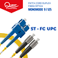 Patch Cords Duplex  Monomodo ST-FC - Miniatura 1