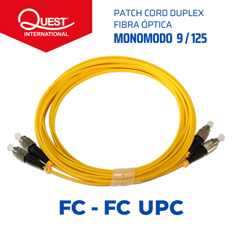 Patch Cords Duplex  Monomodo FC-FC 1