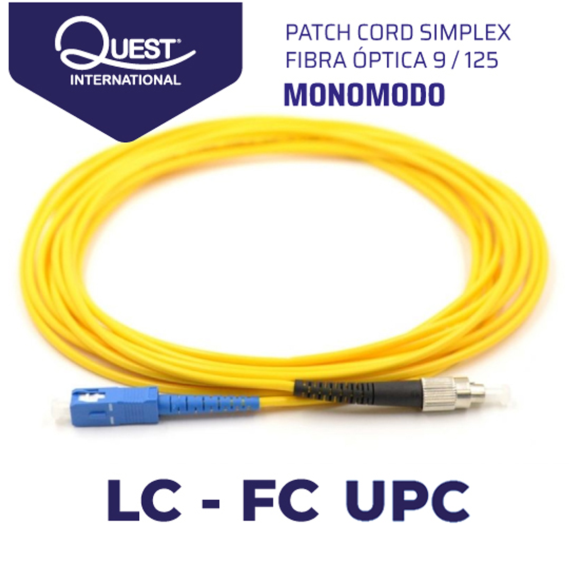 Patch Cords Simplex Monomodo LC-FC 1
