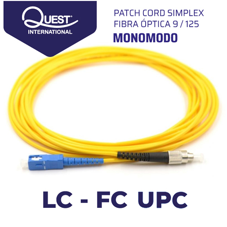 Patch Cords Simplex Monomodo LC-FC 1