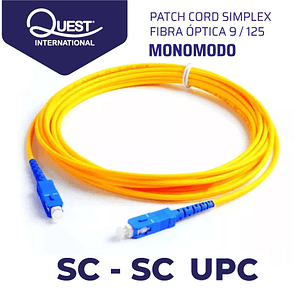 Patch Cords Simplex  Monomodo SC-SC