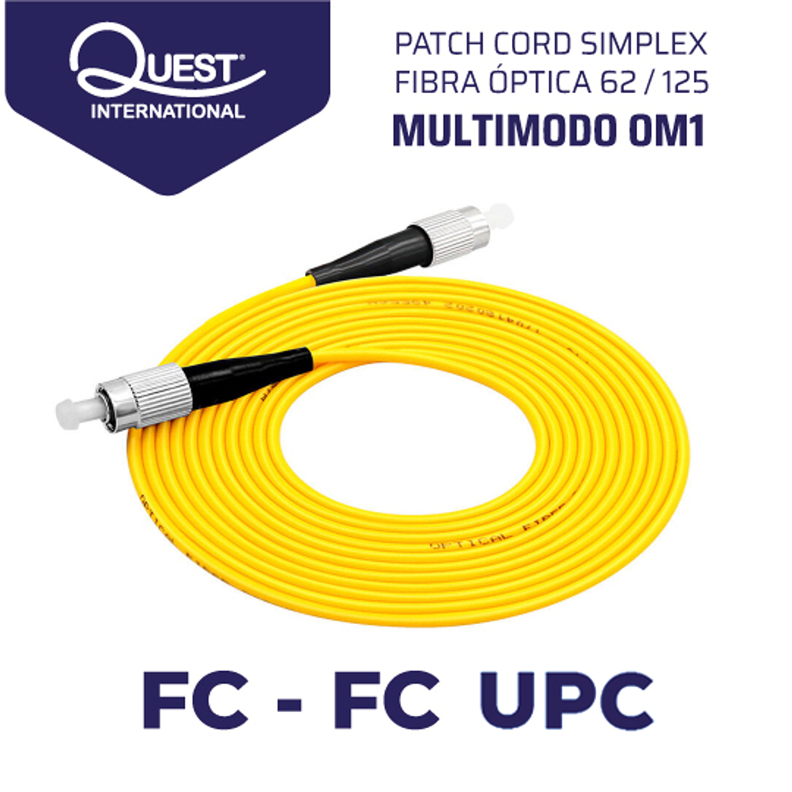 Patch Cords Simplex Monomodo FC-FC 1