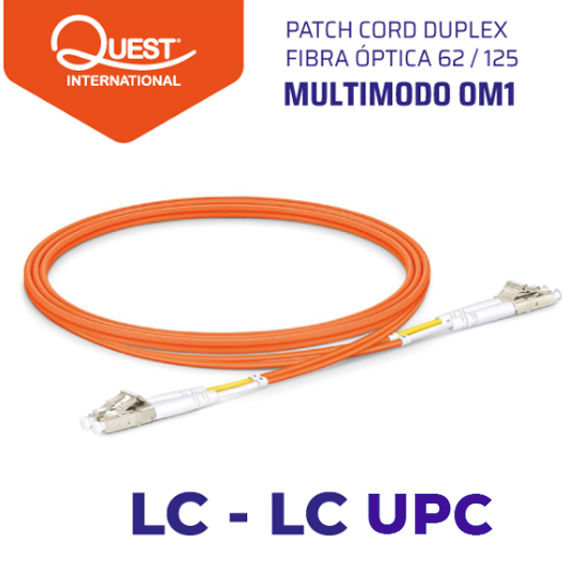 Patch Cords Duplex Multimodo 62 / 125 LC-LC 1