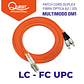 Patch Cords Duplex  Multimodo 62 / 125 LC-FC - Miniatura 1