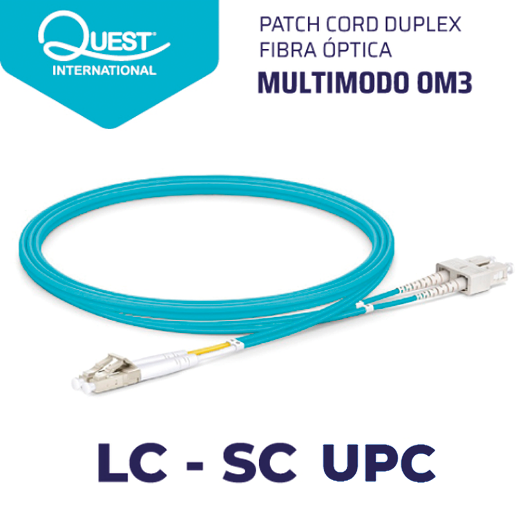 Patch Cords Duplex  Multimodo OM3 LC-SC 1