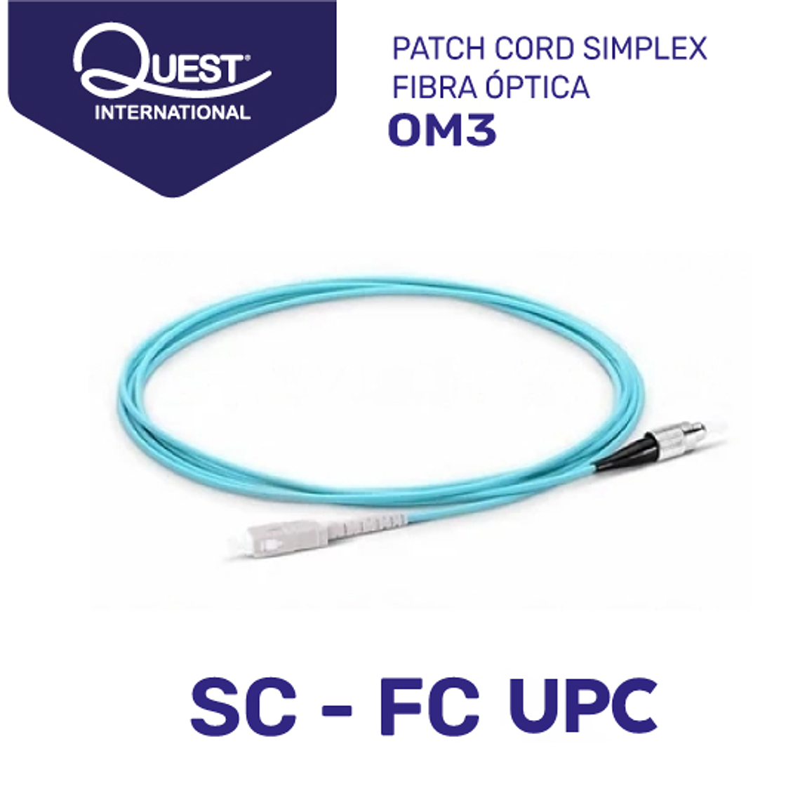 Patch Cords Simplex OM3 SC-FC UPC 1
