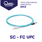 Patch Cords Simplex OM3 SC-FC UPC - Miniatura 1