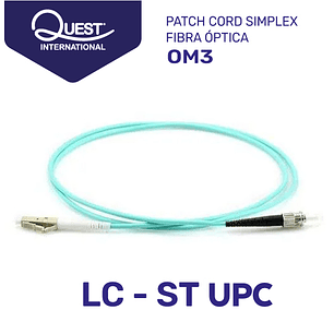 Patch Cords Simplex OM3 LC-ST UPC