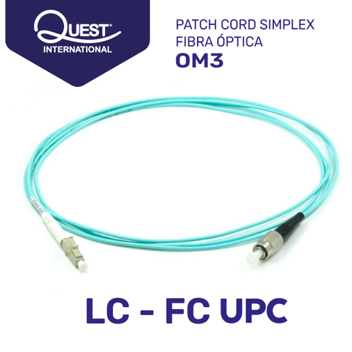 Patch Cords Simplex OM3 LC-FC UPC 1