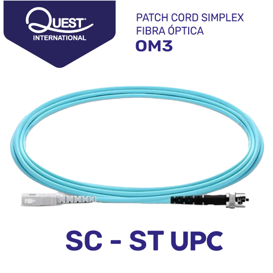 Patch Cords Simplex OM3 SC-ST UPC 1