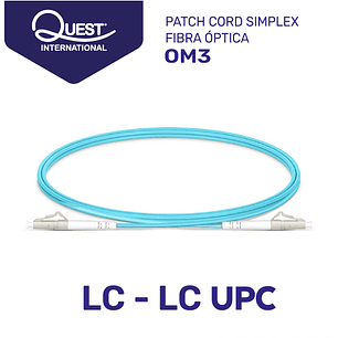 Patch Cords Simplex OM3 LC-LC UPC