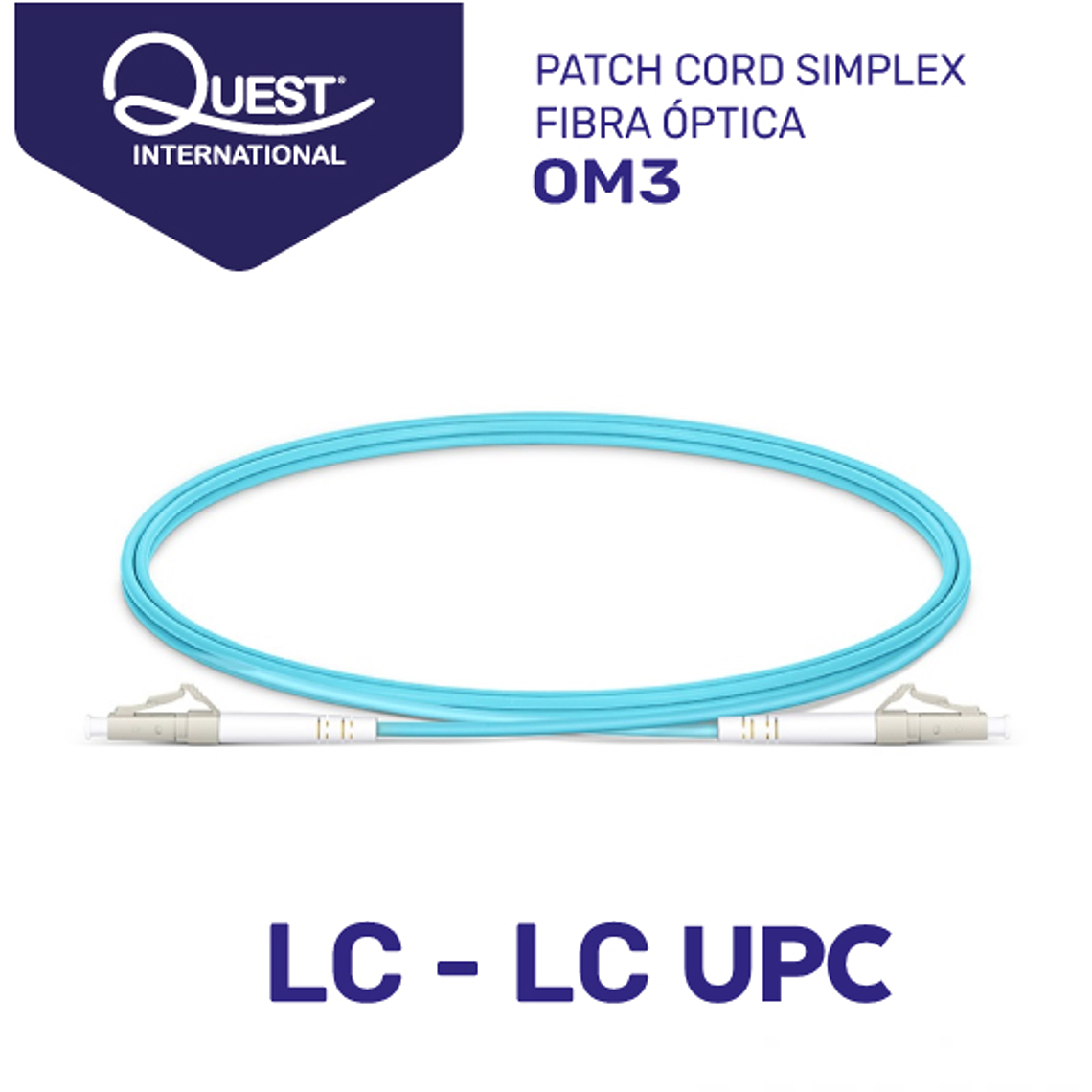 Patch Cords Simplex OM3 LC-LC UPC 1
