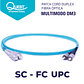 Patch Cords Duplex  Multimodo OM3 SC-FC - Miniatura 1