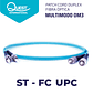 Patch Cords Duplex  Multimodo OM3 ST-FC - Miniatura 1