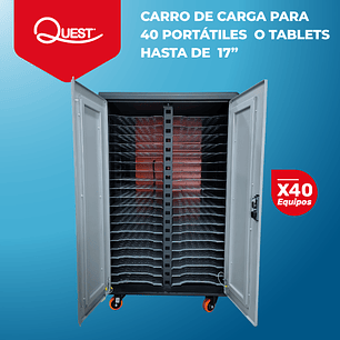 Carro cargador de Tablets y portatiles | 40 equipos