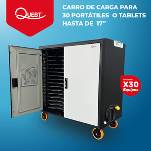 Carro cargador de Tablets y portatiles | 30 equipos