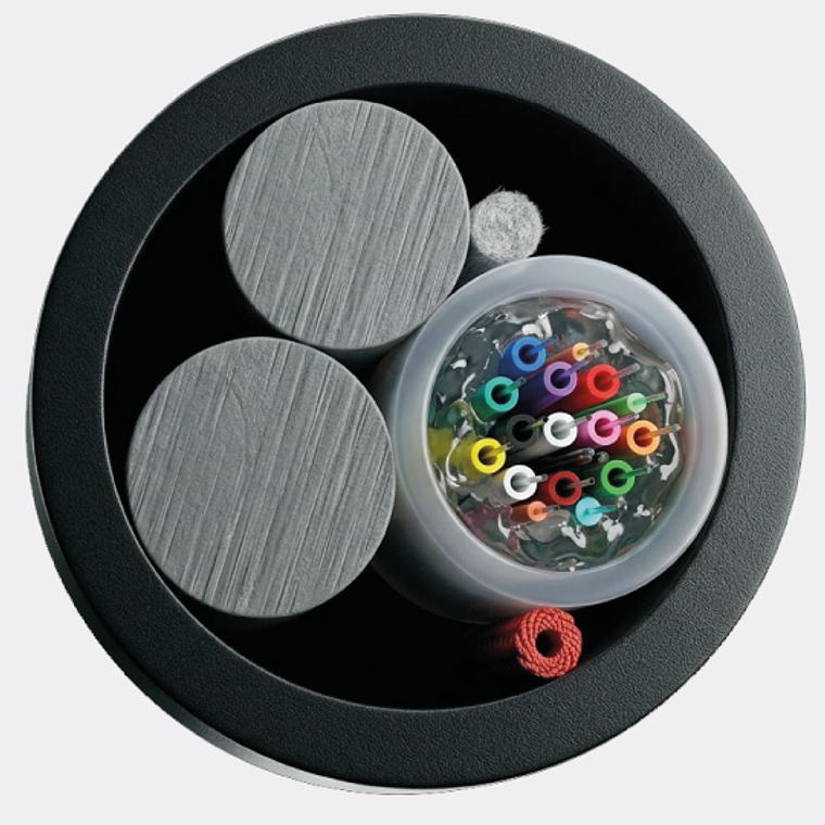 Cable Fibra Óptica ASU 12 Hilos G.652D Autosoportado Aéreo 80m para FTTH e ISP 3