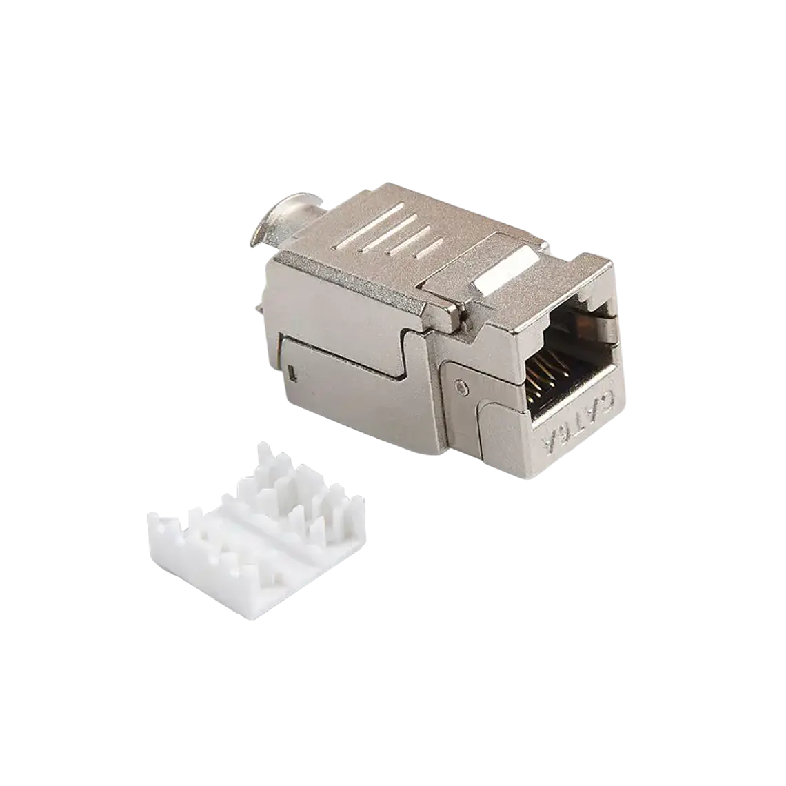 Jack Metálico Blindado Categoría 6A 4