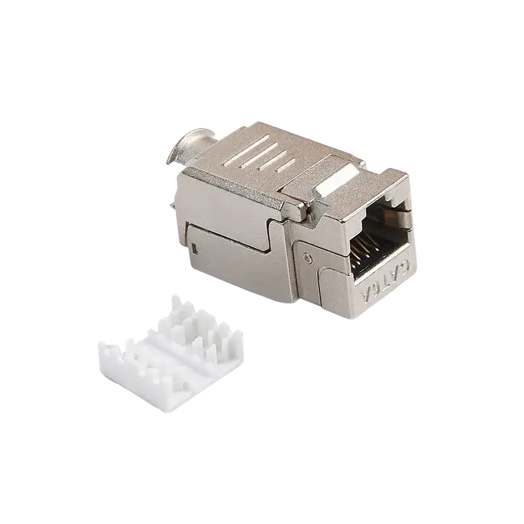 Jack Metálico Blindado Categoría 6A 4