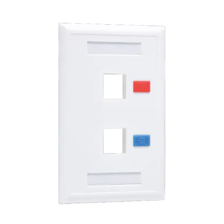 Combo 2 Jacks Cat6 + Face Plate | Instalación Rápida y Conexión Confiable 3