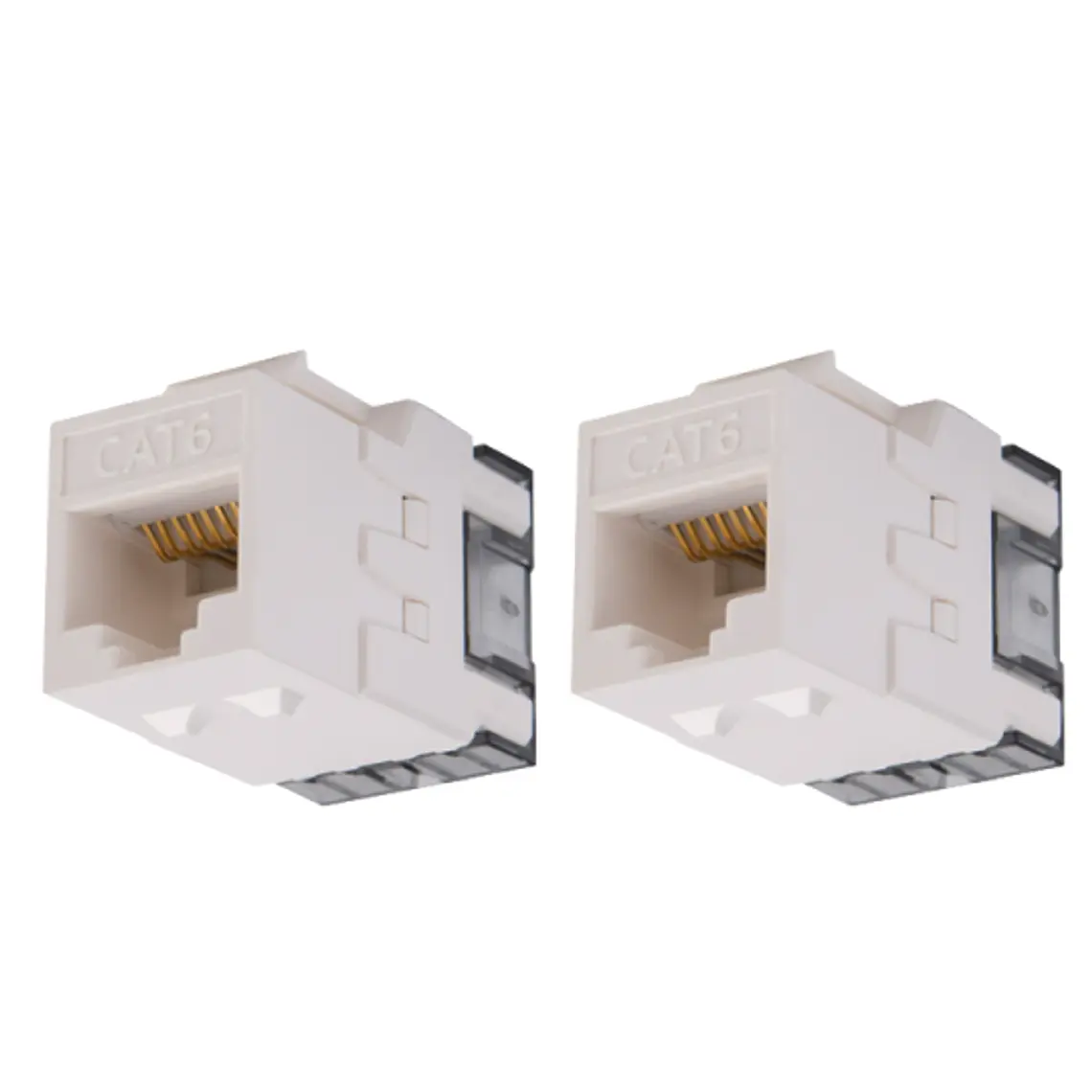 Combo 2 Jacks Cat6 + Face Plate | Instalación Rápida y Conexión Confiable 2