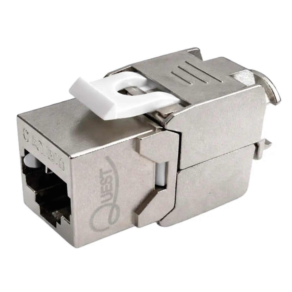 Patch Panel Modular Blindado de 24 Puertos Cat 6A 7