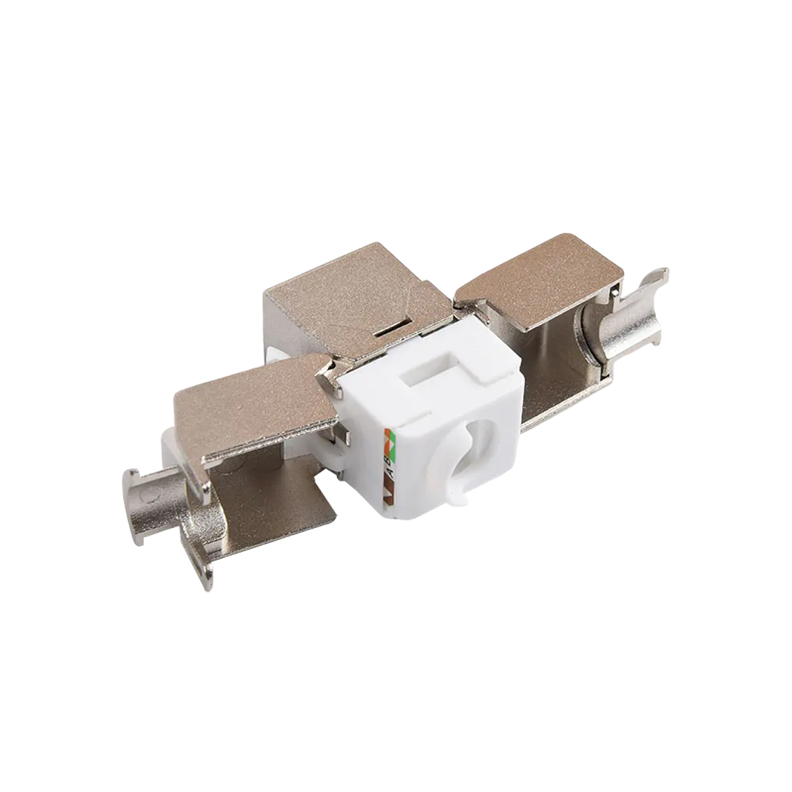 Patch Panel Modular Blindado de 24 Puertos Cat 6A 11