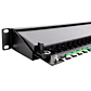 Patch Panel Cat 6A FTP Blindado 24 Puertos - Conexión a 90° - Miniatura 6