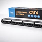 Patch Panel 24 Puertos Cat6 | Cumple Norma, Fácil Instalación y Alta Durabilidad - Miniatura 2
