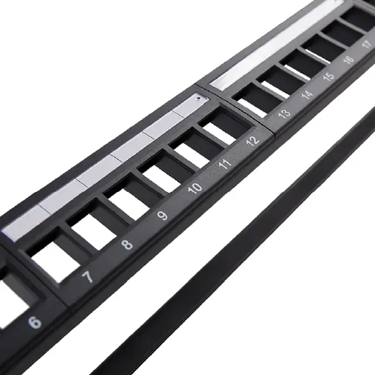 Patch Panel Modular 24 Puertos Cat6 Quest - QST-1624M | Garantía 10 años 6