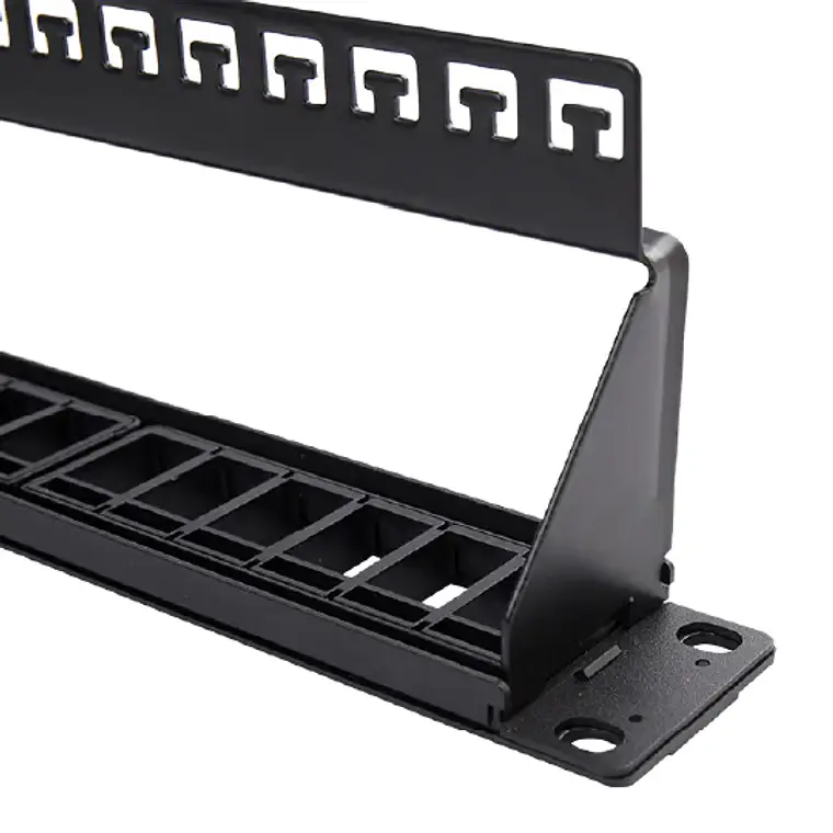 Patch Panel Modular 24 Puertos Cat6 Quest - QST-1624M | Garantía 10 años 9