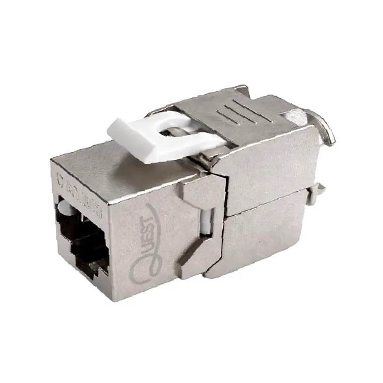 Jack Keystone CAT6A FTP Blindado 180° - Terminación Sin Herramientas 2