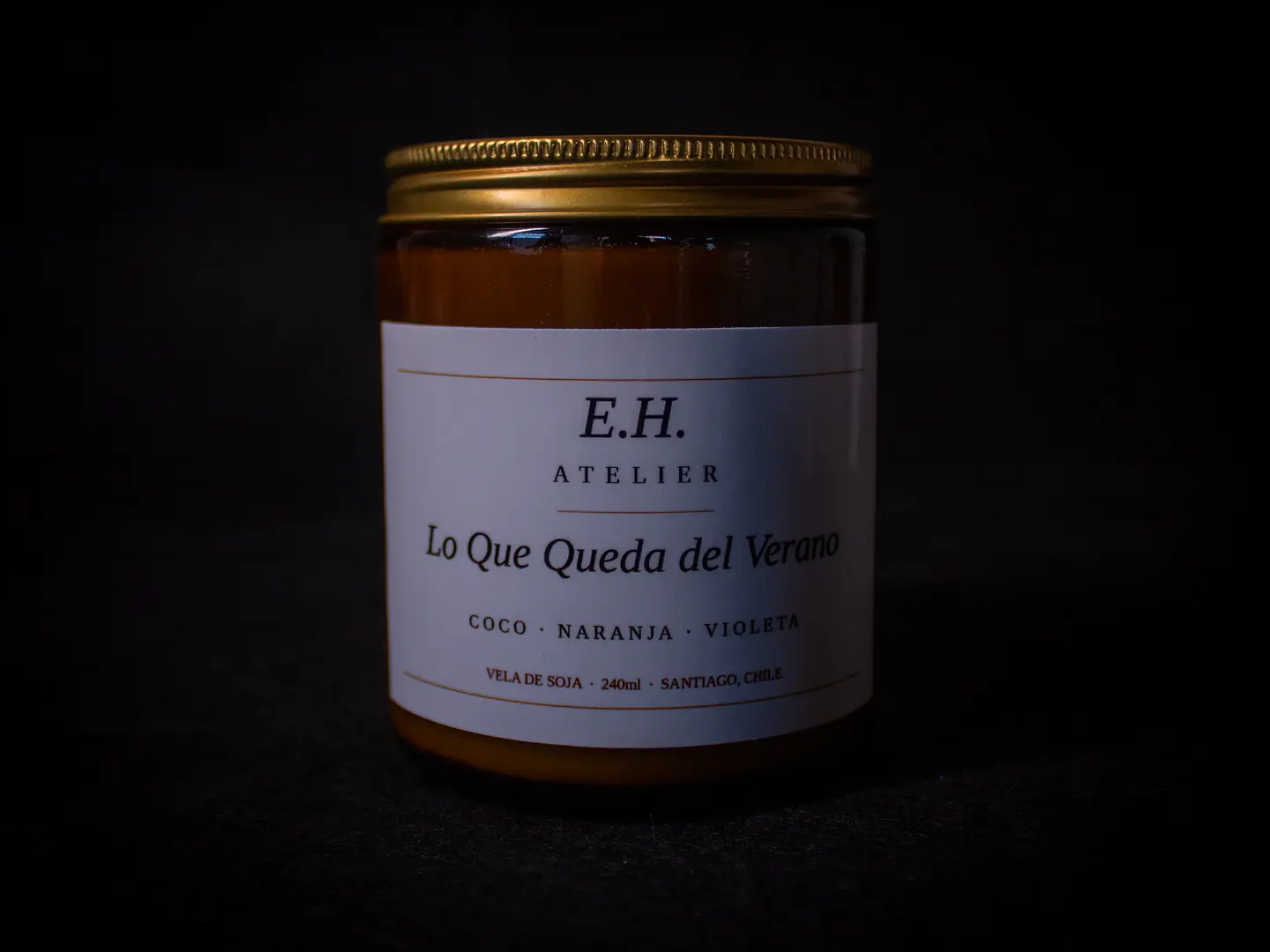 Lo Que Queda del Verano — Vela de Soja 1