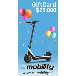 Giftcard E-Mobility $25.000