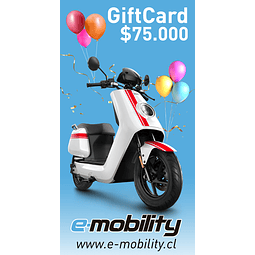 Giftcard E-Mobility $75.000