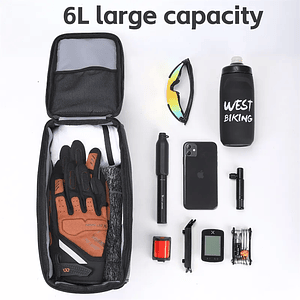 Bolso trasero para parrilla 6lt