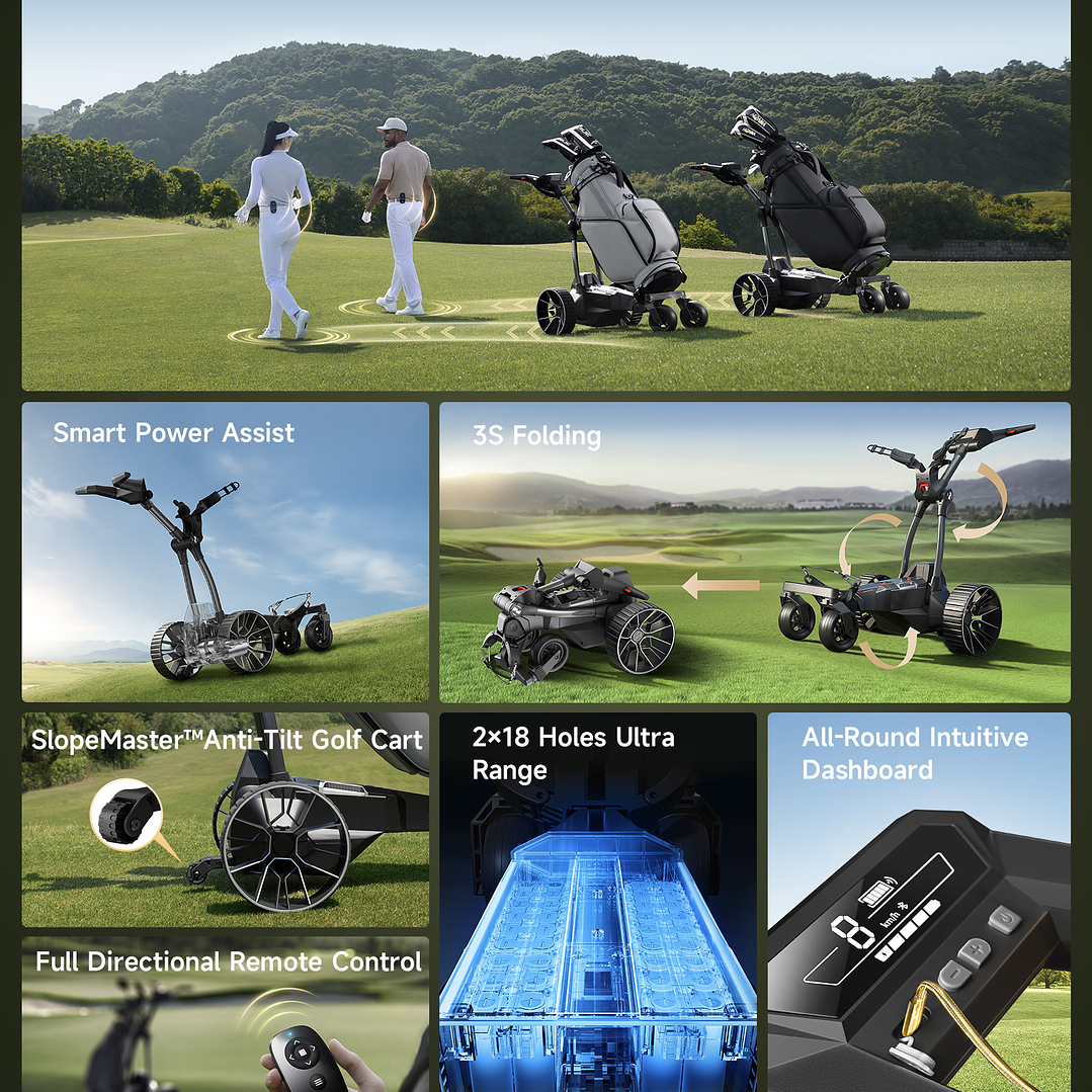 Golf Push Cart Navee Birdie 3X 17