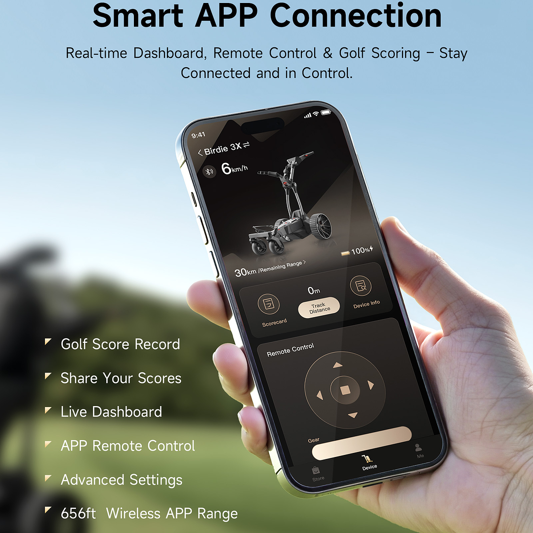 Golf Push Cart Navee Birdie 3X 18