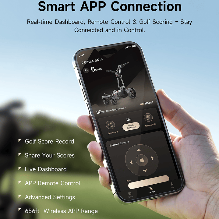 Golf Push Cart Navee Birdie 3X 18