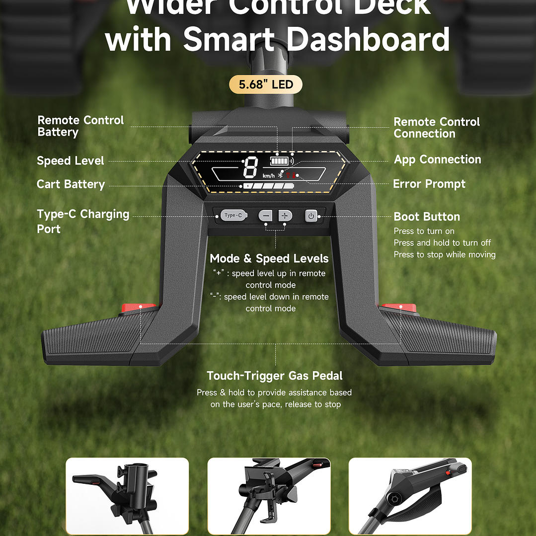 Golf Push Cart Navee Birdie 3 11