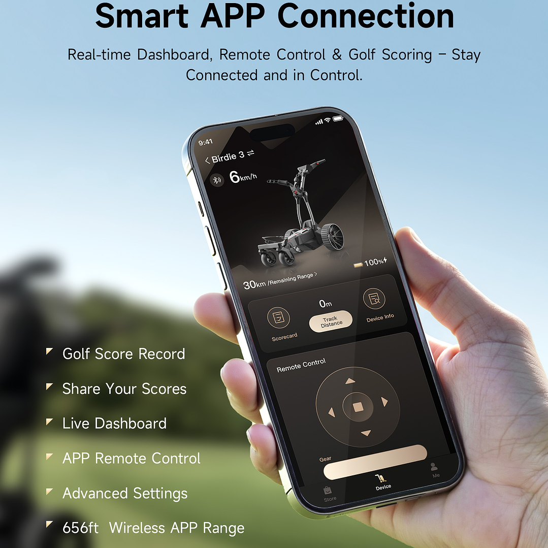 Golf Push Cart Navee Birdie 3 12