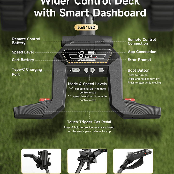 Golf Push Cart Navee Birdie 3 16