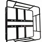 Cesta metálica trasera para Bicicleta Cargo - Miniatura 2