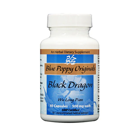 Black Dragon (Wu Long Pian) 180 cápsulas por "Blue Poppy"