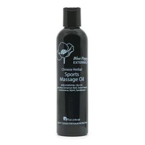 Aceite Herbal de Masaje Deportivo (240 ml. por Blue Poppy)