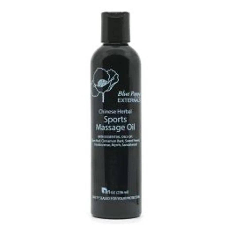 Aceite Herbal de Masaje Deportivo (240 ml. por Blue Poppy) 1
