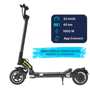 Dualtron Togo Limited | Scooter Eléctrico 1000W 40 km | E-Riders Chile